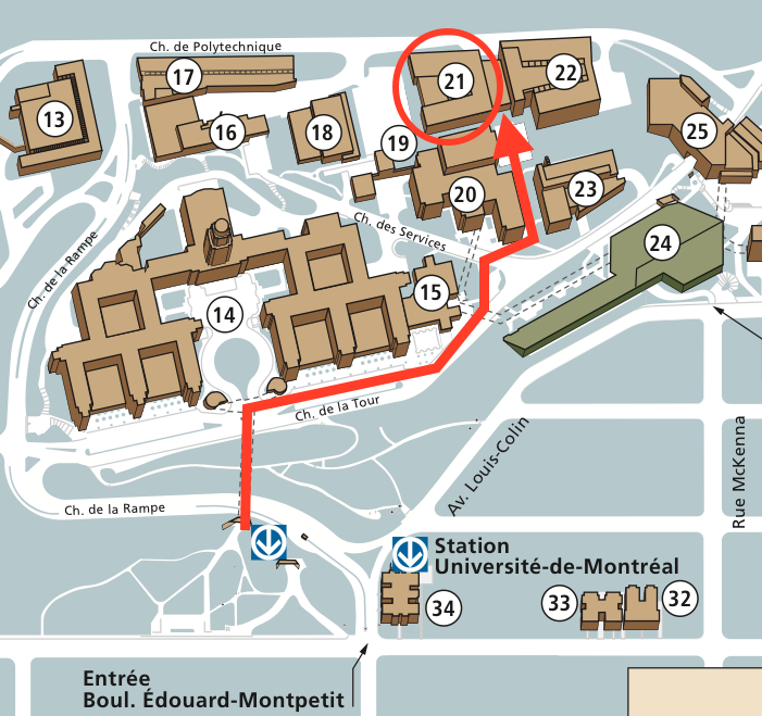 Campus map